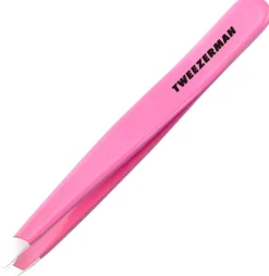 Slant Tweezer Pretty In Pink|Tweezerman Best