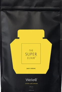 Super Elixir Greens - Lemon and Ginger|WelleCo Hot