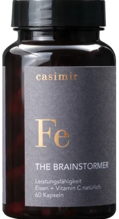 THE BRAINSTORMER - Iron + natural Vitamin C|casimir Online