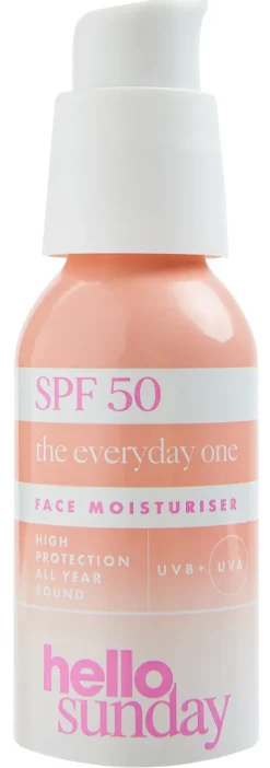 The Everyday One Face Moisturiser SPF50|Hello Sunday New
