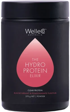The HydroProtein Elixir - Blackcurrant & Pomegranate|WelleCo Best