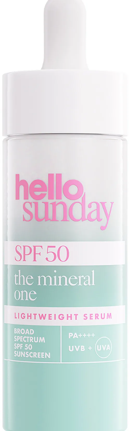 the mineral one- Lightweight Serum Drops SPF50|Hello Sunday Online