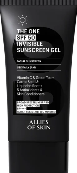 THE ONE SPF 50 Invisible Sunscreen Gel|Allies Of Skin Sale