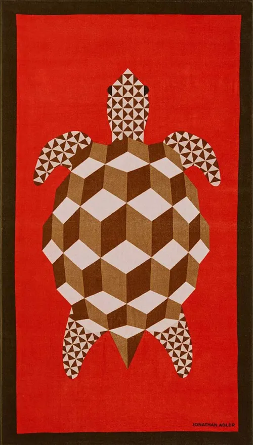 TURTLE BEACH TOWEL|Jonathan Adler Discount