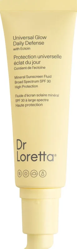 Universal Glow Daily Defense Mineral Sunscreen Fluid SPF 30|Dr. Loretta Hot
