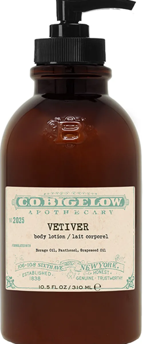 Vetiver Body Lotion|C.O. Bigelow Best