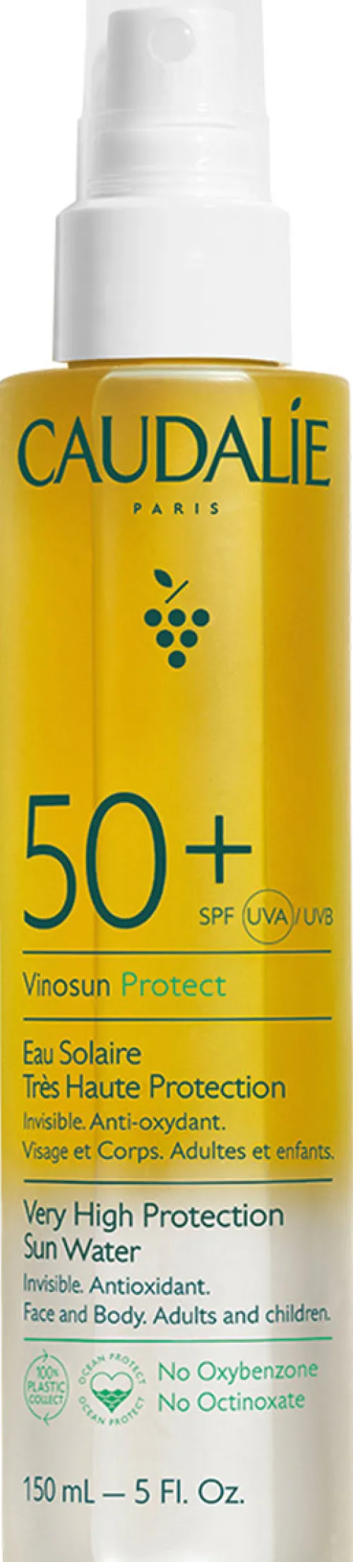 Vinosun Very High Protection Water SPF50+|Caudalie Best