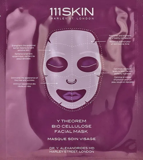 Y Theorem Biocellulose Facial Mask Box|111Skin Hot